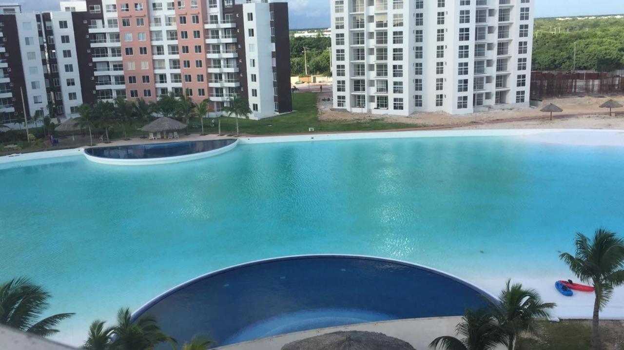 Departamento De Lujo 3 Recamaras En Exclente Ubicacion Appartement Cancún Buitenkant foto