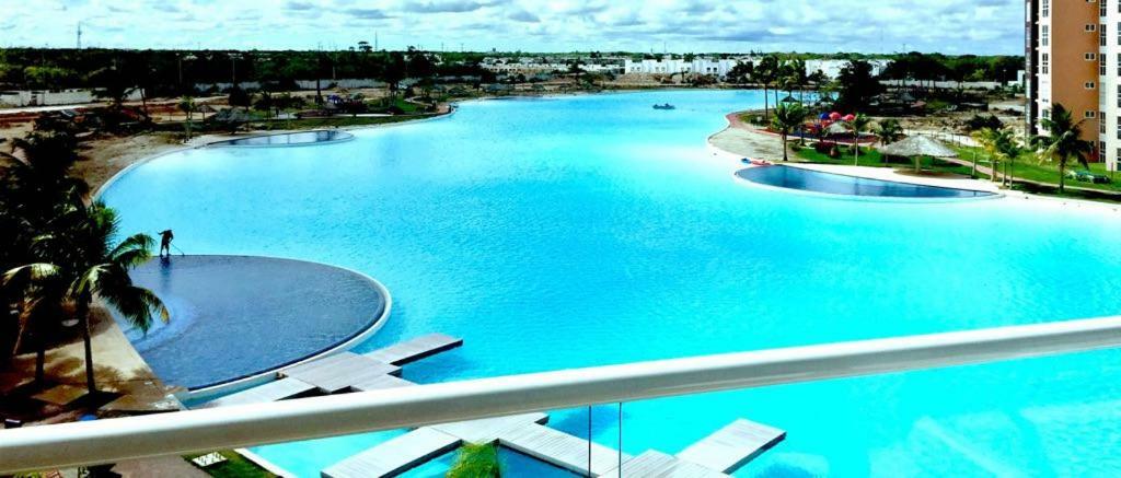 Departamento De Lujo 3 Recamaras En Exclente Ubicacion Appartement Cancún Buitenkant foto